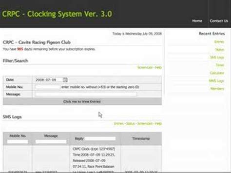 bbc clocking system|Pigeon Clocking System.